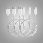 MOJO Adat és Töltőkábel USB-A---Type-C 3db